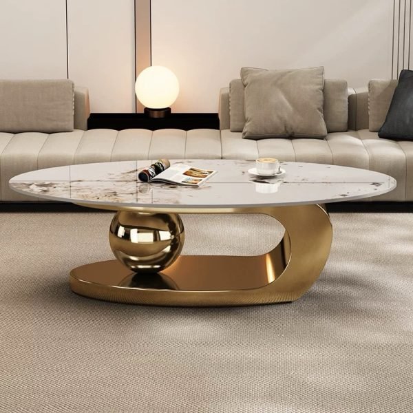 Golden Coffee Table