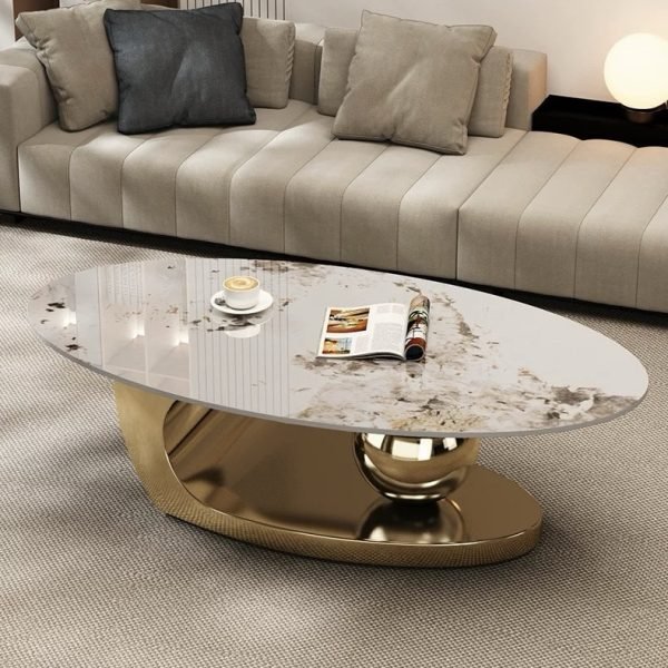 Golden Coffee Table