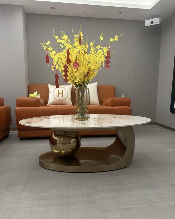 Golden Coffee Table