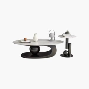 Rosette Black Coffee Table