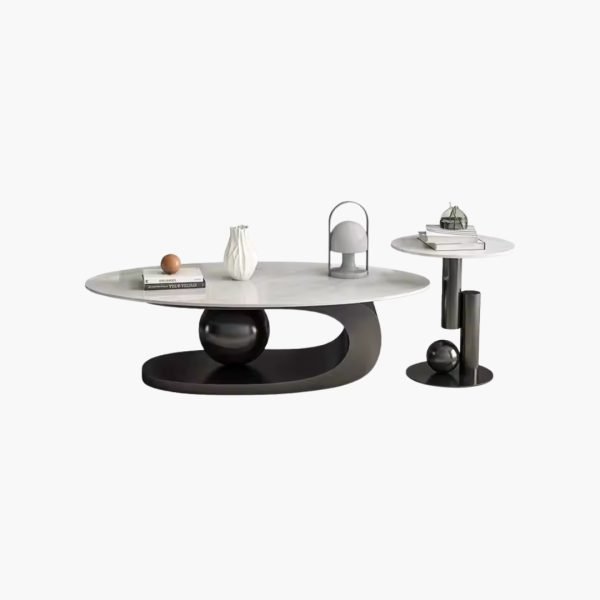 Rosette Black Coffee Table