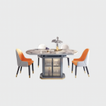 Empror Dining Table with Bar Display