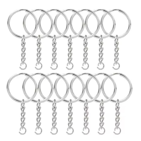 Ring Key Chain 50Pcs in 1 Set