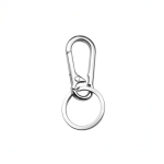 Metal Ring KC Hook – 3PCS Set, Multicolor Heavy-Duty Keychain Hooks with Rings,	 Secure & Versatile Snap Hooks for Keys, Bags, Office Use
