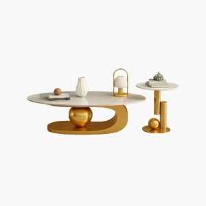 Golden Coffee Table