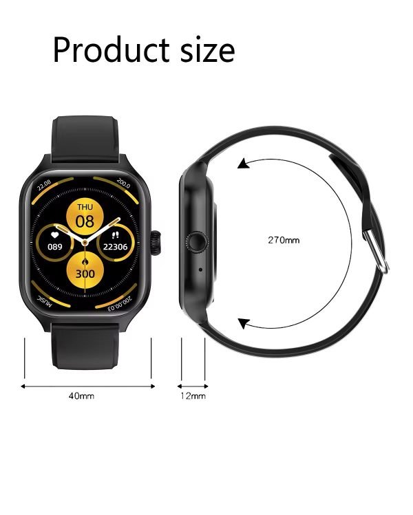 ⌚ A89 Plus Smartwatch – 2.02” Big Screen | Health, Fitness & Style with exquisite jewelry set for women
